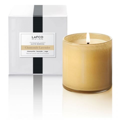 6.5oz Chamomile Lavender classic candle - master bedroom