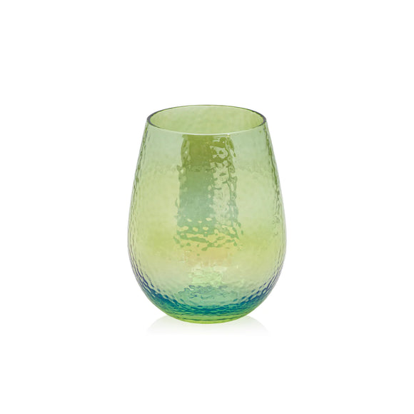 Aperitivo Stemless All-Purpose Glass - Luster Green