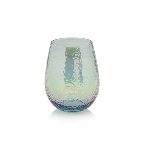 Aperitivo Stemless All-Purpose Glass - Luster Blue