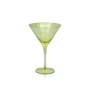 Aperitivo Martini Glass - Luster Green