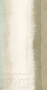 Paper Guest Towels 16 count Faded Stripe Olive