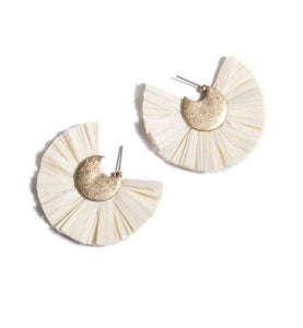 EDEN EARRINGS,IVORY