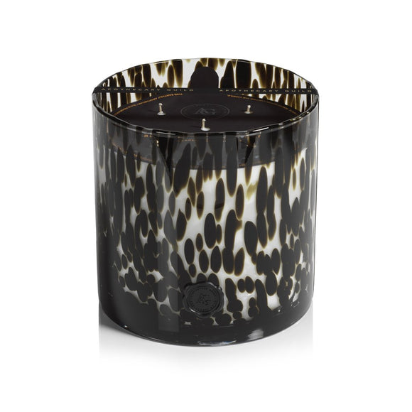 Apothecary Guild Opal Glass Five-Wick Candle Jar - Black Fig Vetiver
