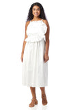 Genevieve Dress - Bright White