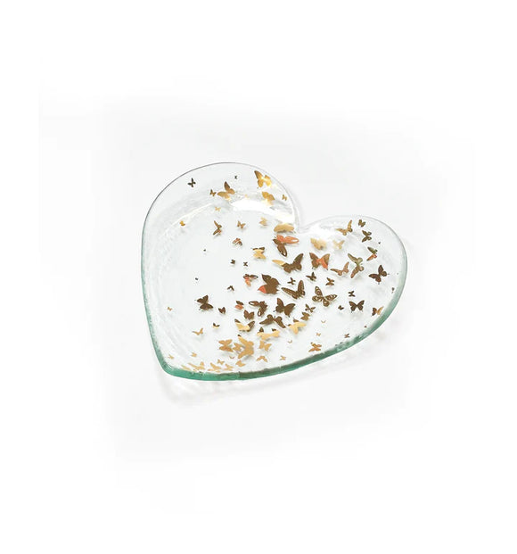 BUTTERFLY HEART PLATE