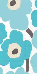 Paper Guest Towels 16 count Marimekko Unikko Turquoise