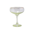 RAINBOW COUPE CHAMPAGNE GLASS - YELLOW