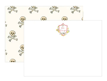 Chi Omega Notecards w/ printed back