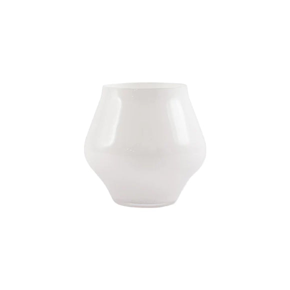 CONTESSA STEMLESS WINE GLASS - WHITE