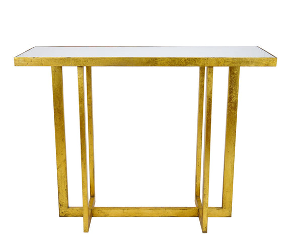 CT332 GOLD/Console Table