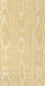 Paper Guest Towels 16 count Moiree Gold