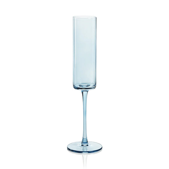 Fruttuoso Champagne Flute - Light Blue