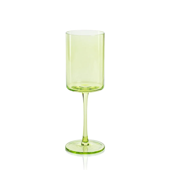 Fruttuoso Wine Glass - Light Green