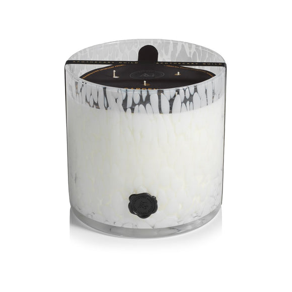 Apothecary Guild Opal Glass Five-Wick Candle Jar - Gardenia