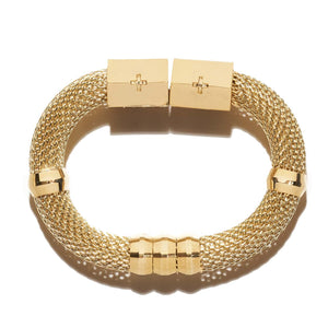 Mesh Classic Gold Everything Bracelet