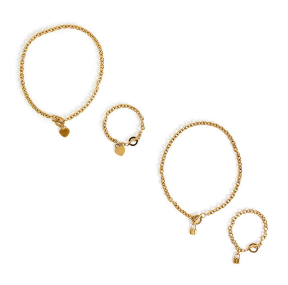 Toggle bar bracelet