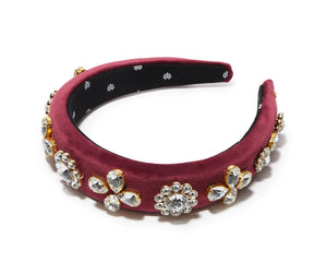 Crystal Medallion Alice Headband