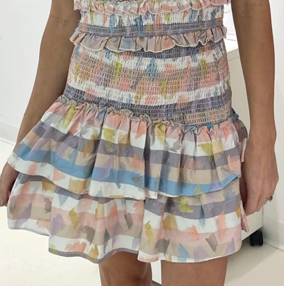 Multi Carrie Skirt