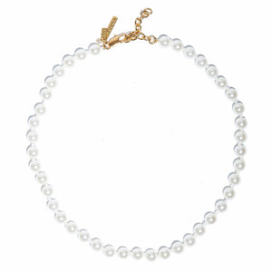 IVORY PEARL COLLAR NECKLACE