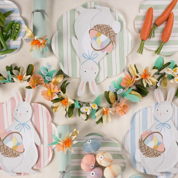 Ticking Stripe Dinner Plates