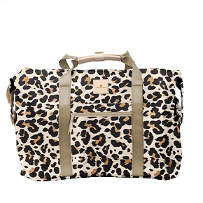 Weekender - Leopard Coated Canvas