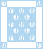 Delta Delta Delta Woven Monogram Circle Blanket (50" x 60")