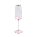 RAINBOW CHAMPAGNE FLUTE - PINK
