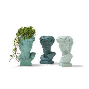 Apollo Grecian Bust Vase/Flower Pot Holder