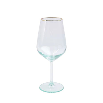 RAINBOW WINE GLASS - GREEN