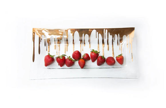 SPLATTER RECTANGULAR TRAY