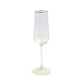 RAINBOW CHAMPAGNE FLUTE - YELLOW