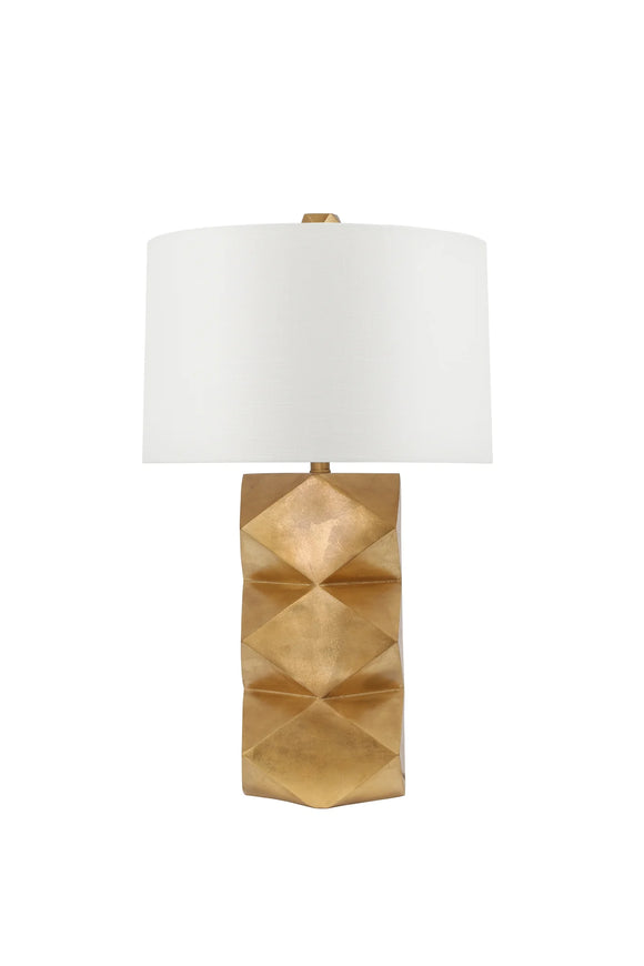 Golden Geo Lamp